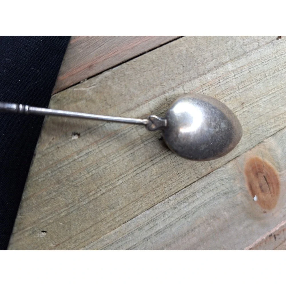 Vintage‎ Bethune Souvenir Spoon Engraved Bowl Crown Finial Silver Tone Collect